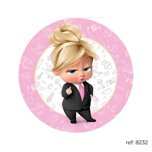 Poderoso Chefinho - Capa de Painel Redondo