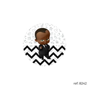 Poderoso Chefinho - Capa de Painel Redondo