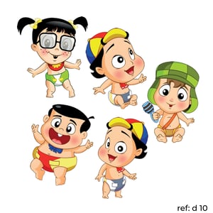 Temas Variados - Kit 5 Displays em PS 25cm