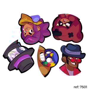 Temas Variados - Kit 5 Displays em PS 25cm