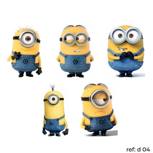 Temas Variados - Kit 5 Displays em PS 25cm