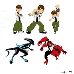 Temas Variados - Kit 5 Displays em PS 25cm