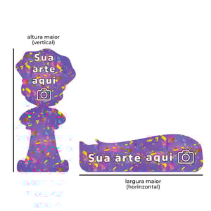 Personalizado - Adesivo para Decoração de Festa