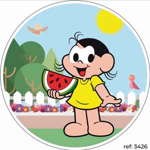 Magali - Capa de Painel Redondo