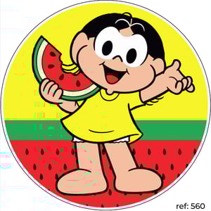 Magali - Capa de Painel Redondo