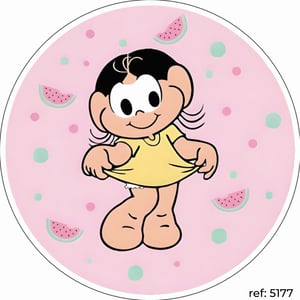 Magali - Capa de Painel Redondo