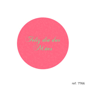 Dia das Mães - Capa de Painel Redondo