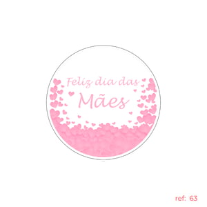 Dia das Mães - Capa de Painel Redondo