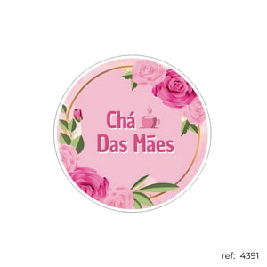 Dia das Mães - Capa de Painel Redondo