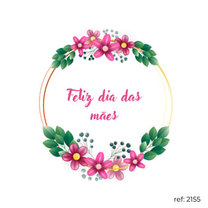 Dia das Mães - Capa de Painel Redondo