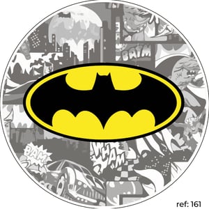 Batman - Capa de Painel Redondo