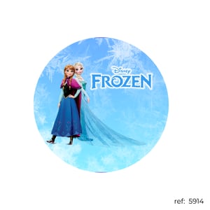 Frozen - Capa de Painel Redondo