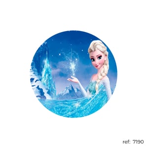 Frozen - Capa de Painel Redondo