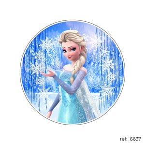 Frozen - Capa de Painel Redondo