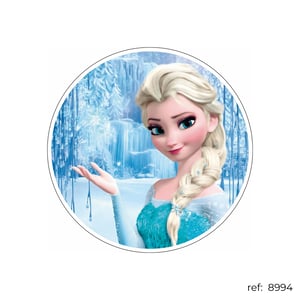 Frozen - Capa de Painel Redondo