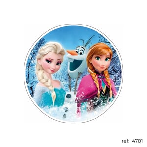 Frozen - Capa de Painel Redondo
