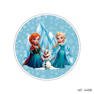 Frozen - Capa de Painel Redondo