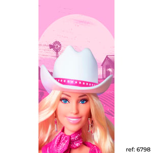 Barbie - Capa de Painel Lateral Veste Fácil 100x200