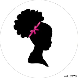 Barbie - Capa de Painel Redondo
