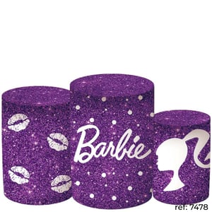 Barbie - Trio de Capas de Cilindros