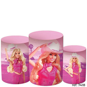 Barbie - Trio de Capas de Cilindros