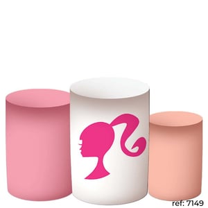 Barbie - Trio de Capas de Cilindros