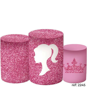 Barbie - Trio de Capas de Cilindros