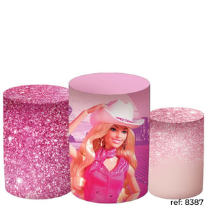 Barbie - Trio de Capas de Cilindros