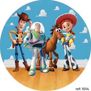 Toy Story - Capa de Painel Redondo