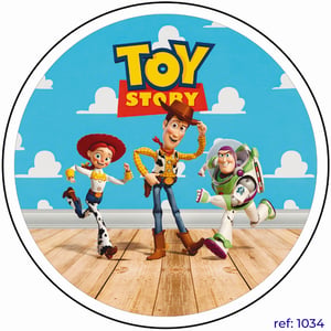 Toy Story - Capa de Painel Redondo