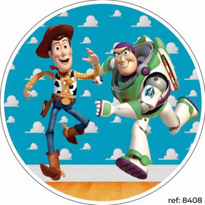 Toy Story - Capa de Painel Redondo