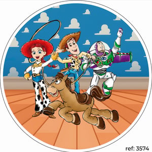 Toy Story - Capa de Painel Redondo