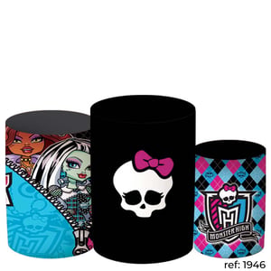 Monster High - Trio de Capas de Cilindros
