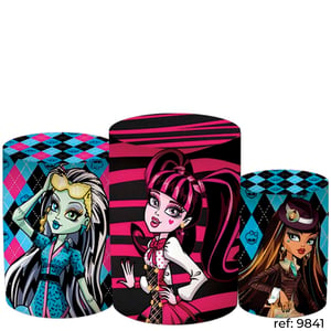Monster High - Trio de Capas de Cilindros
