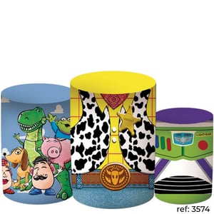 Toy Story - Trio de Capas de Cilindros