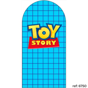 Toy Story - Capa de Painel Romano Veste Fácil 100x200