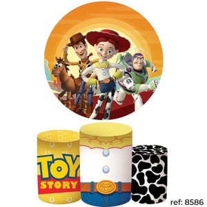 Toy Story - Kit Festa (Painel 150cm + Trio de Cilindros)
