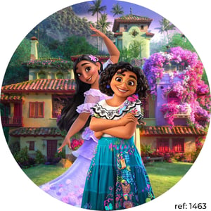 Encanto - Capa de Painel Redondo