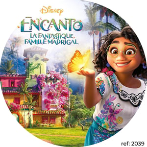 Encanto - Capa de Painel Redondo
