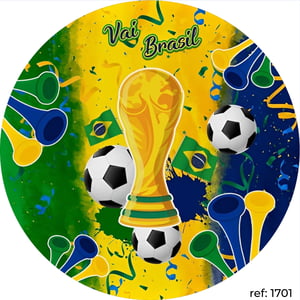 Copa do Mundo (Brasil) - Capa de Painel Redondo