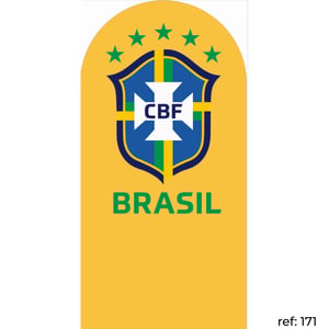 Copa do Mundo (Brasil) - Capa de Painel Romano Veste Fácil 100x200