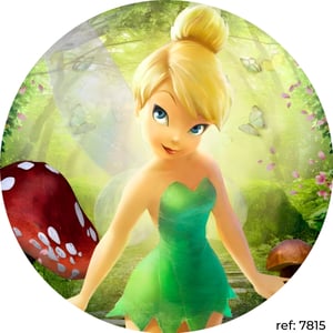 Tinker Bell (Sininho) - Capa de Painel Redondo