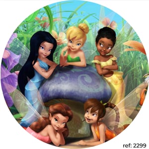 Tinker Bell (Sininho) - Capa de Painel Redondo