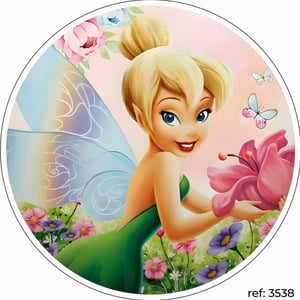Tinker Bell (Sininho) - Capa de Painel Redondo