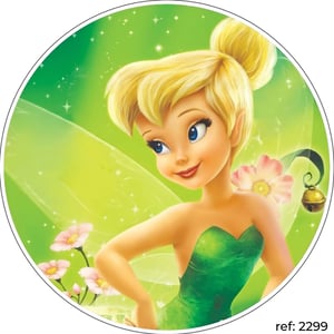 Tinker Bell (Sininho) - Capa de Painel Redondo