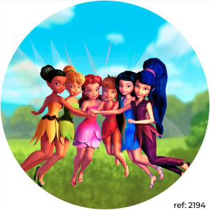 Tinker Bell (Sininho) - Capa de Painel Redondo