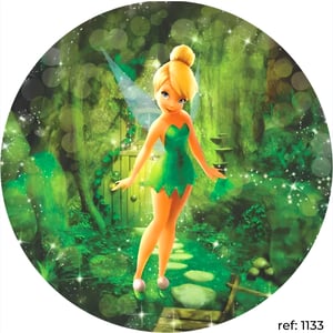 Tinker Bell (Sininho) - Capa de Painel Redondo