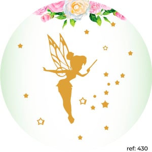 Tinker Bell (Sininho) - Capa de Painel Redondo