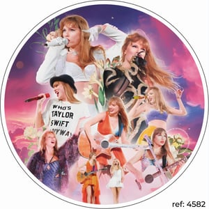 Taylor Swift - Capa de Painel Redondo