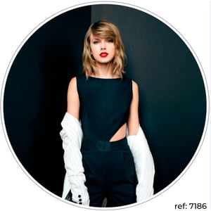 Taylor Swift - Capa de Painel Redondo